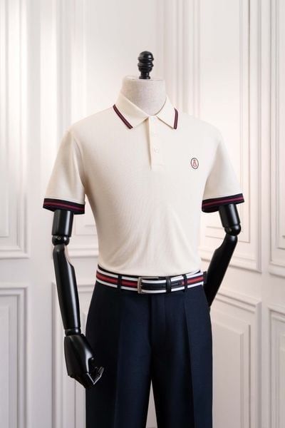  ÁO POLO BE VIỀN / CỔ ĐEN - AP251 