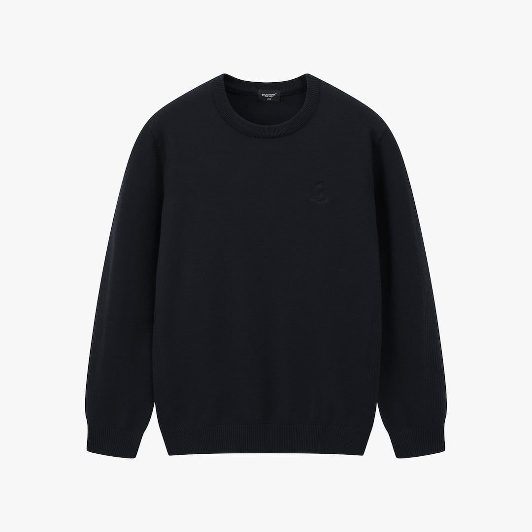  Áo len thiết kế, (Đen, 39) 