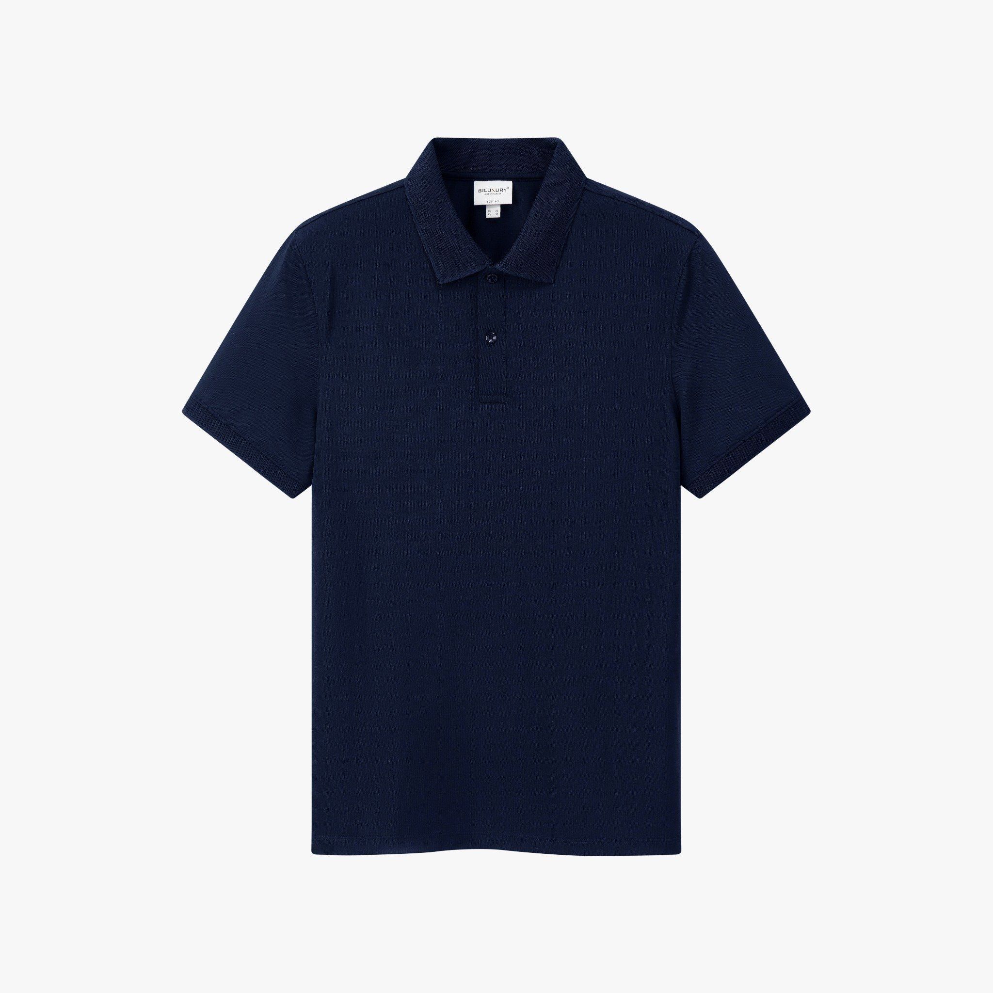  Áo polo cơ bản (Tím than tối) - 39 - Tím than tối 