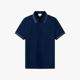  Áo polo thiết kế, (Tím than tối, 39) - 39 - Tím than tối 
