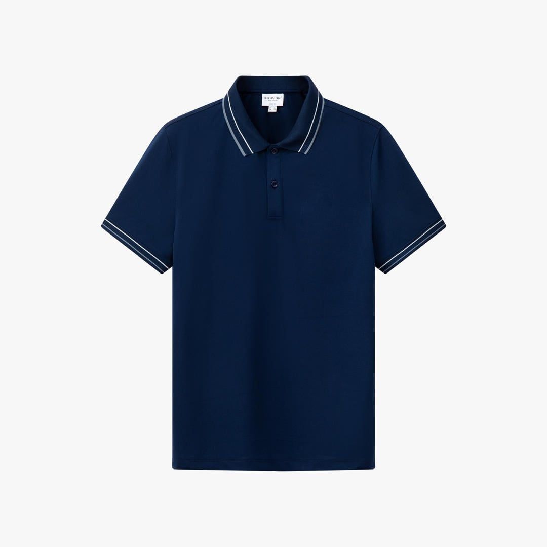  Áo polo thiết kế, (Tím than tối, 39) - 39 - Tím than tối 