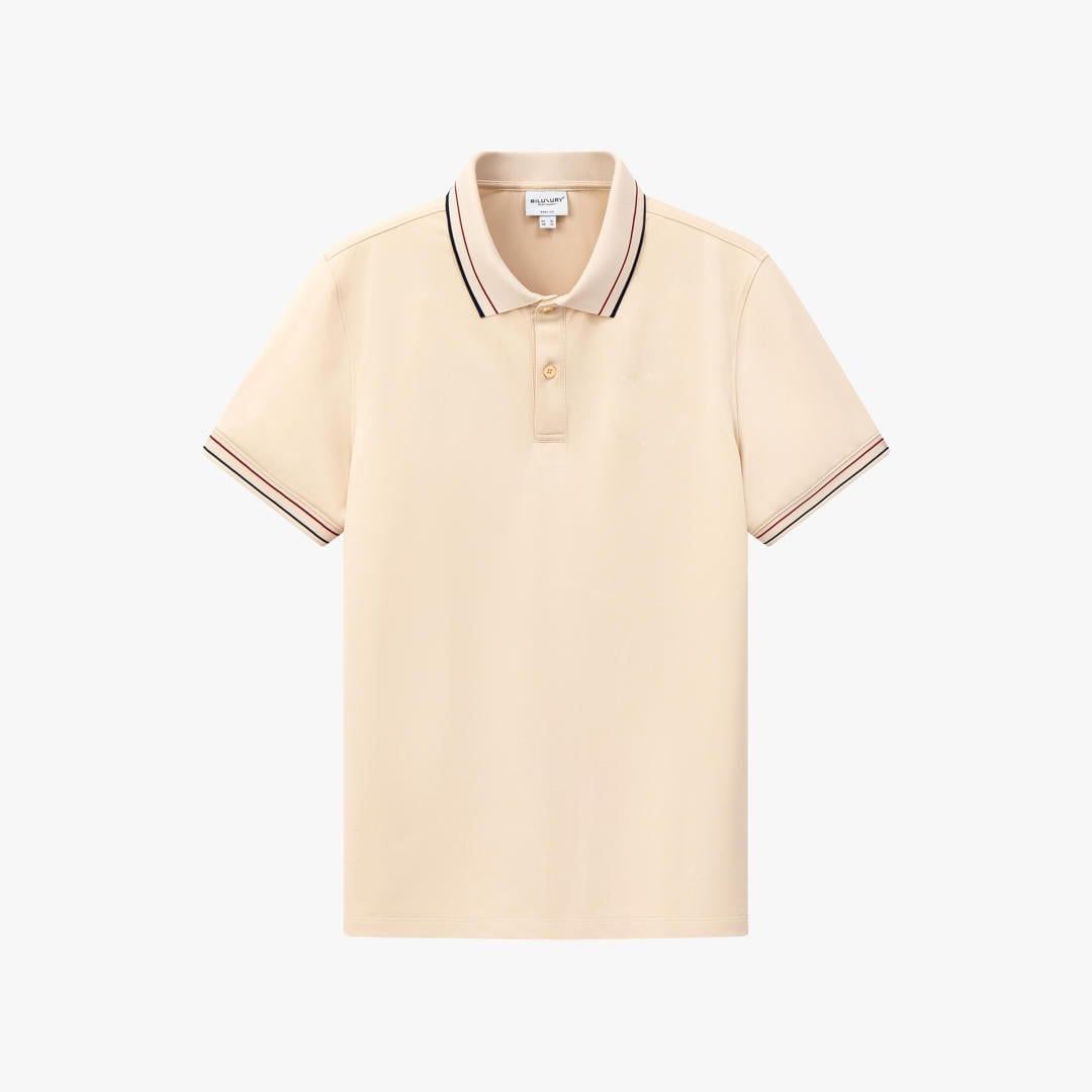  Áo polo thiết kế, (Be, 39) - 39 - Be 