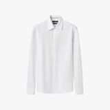  Áo sơ mi dài tay thiết kế, (Trắng, 39) - 39 - Trắng 