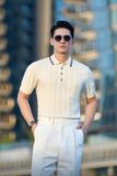  ÁO MONGTOGHI TRẮNG KEM, PHỐI SỌC - AP291 