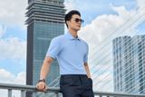  ÁO POLO / XANH DA TRỜI - AP293XD 