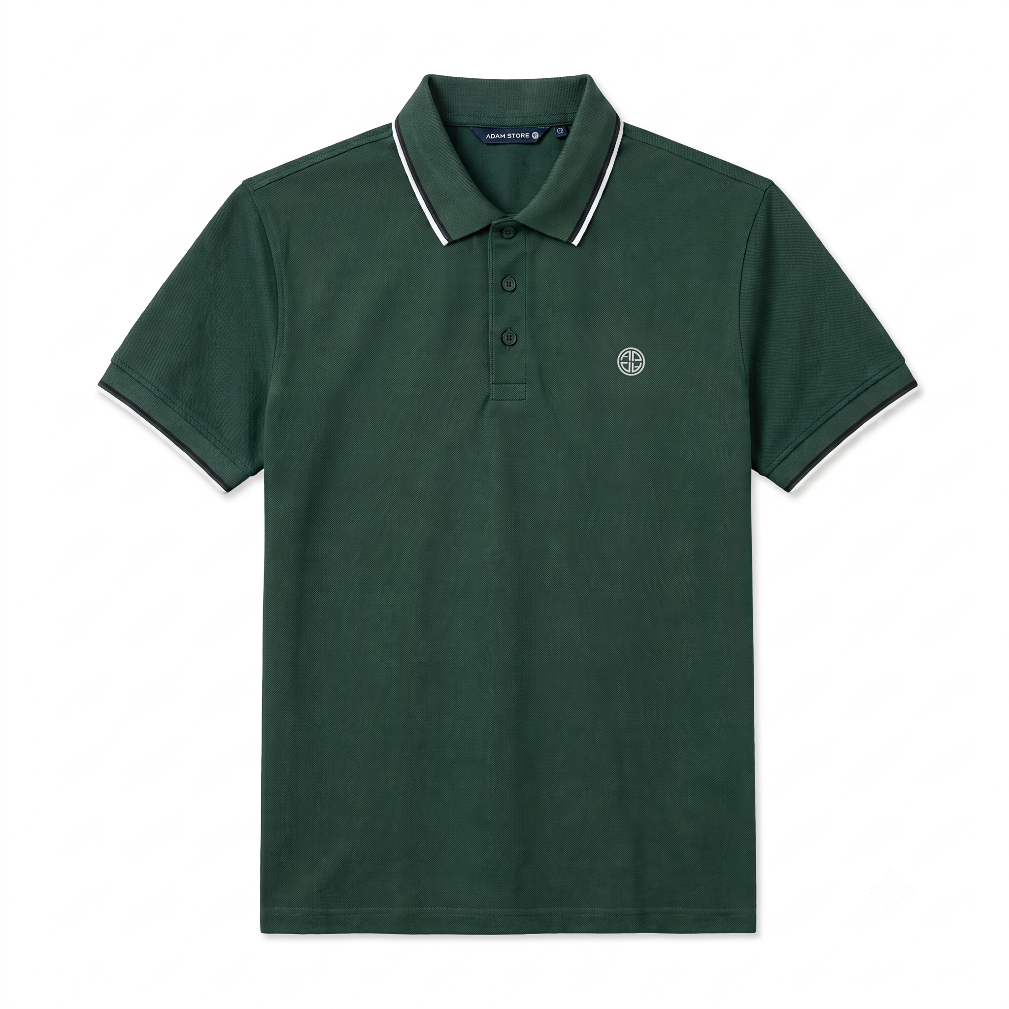 ÁO POLO NAM PHỐI VIỀN SỌC CỔ VÀ TAY ÁO - ADAM STORE AP462
