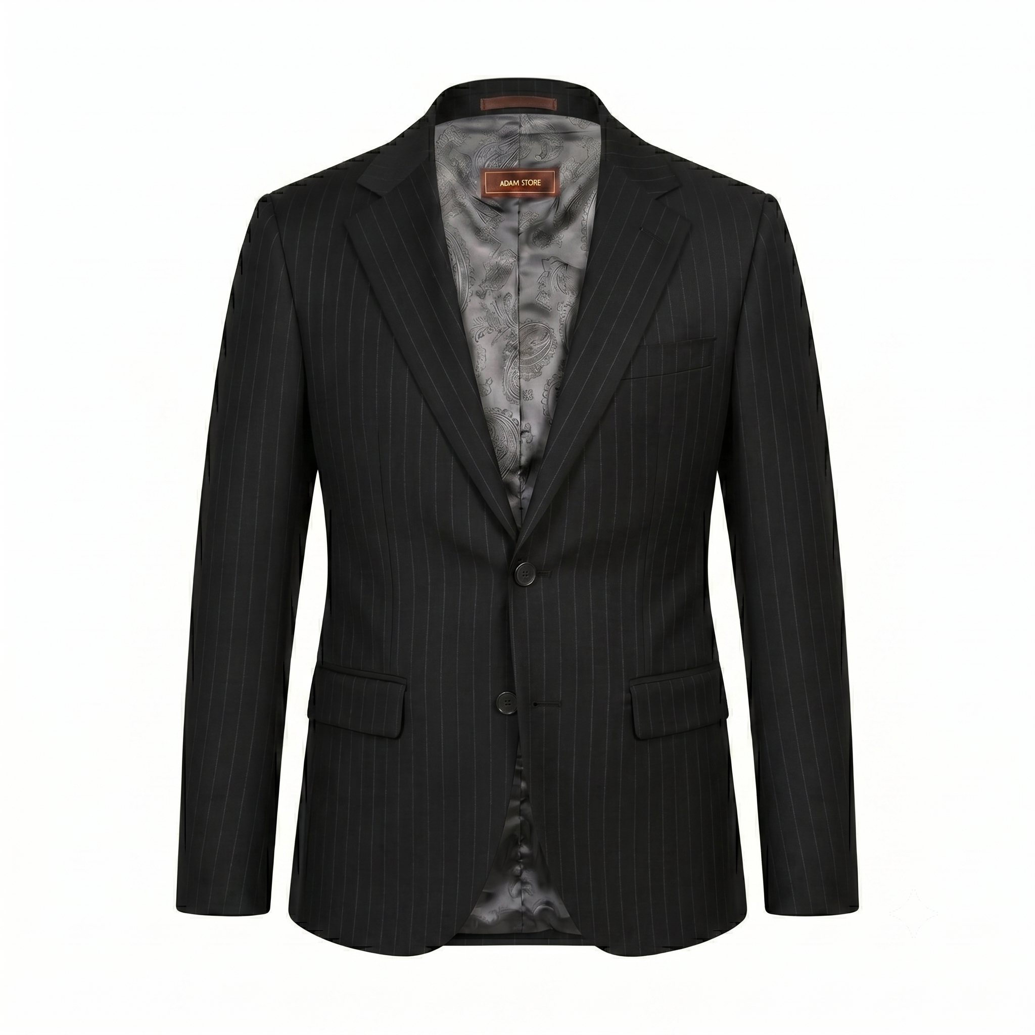 ÁO VEST ĐEN / CỔ NHỌN 1 HK - AV435
