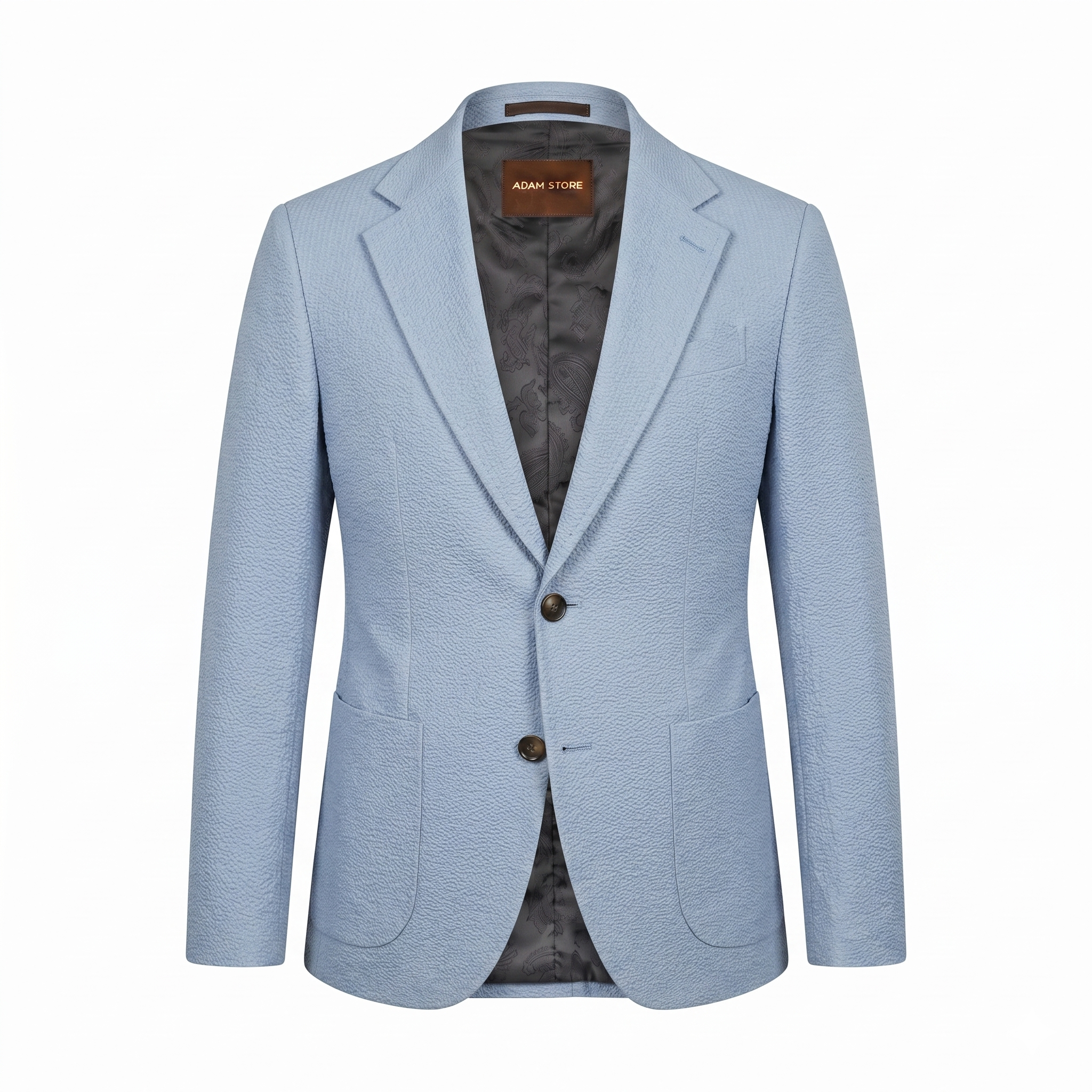ÁO VEST XANH TRƠN / 1 LỚP - AVTN17