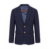  ÁO VEST XANH THAN, PHỐI HỌA TIẾT KẺ CHÌM - AVTN48 
