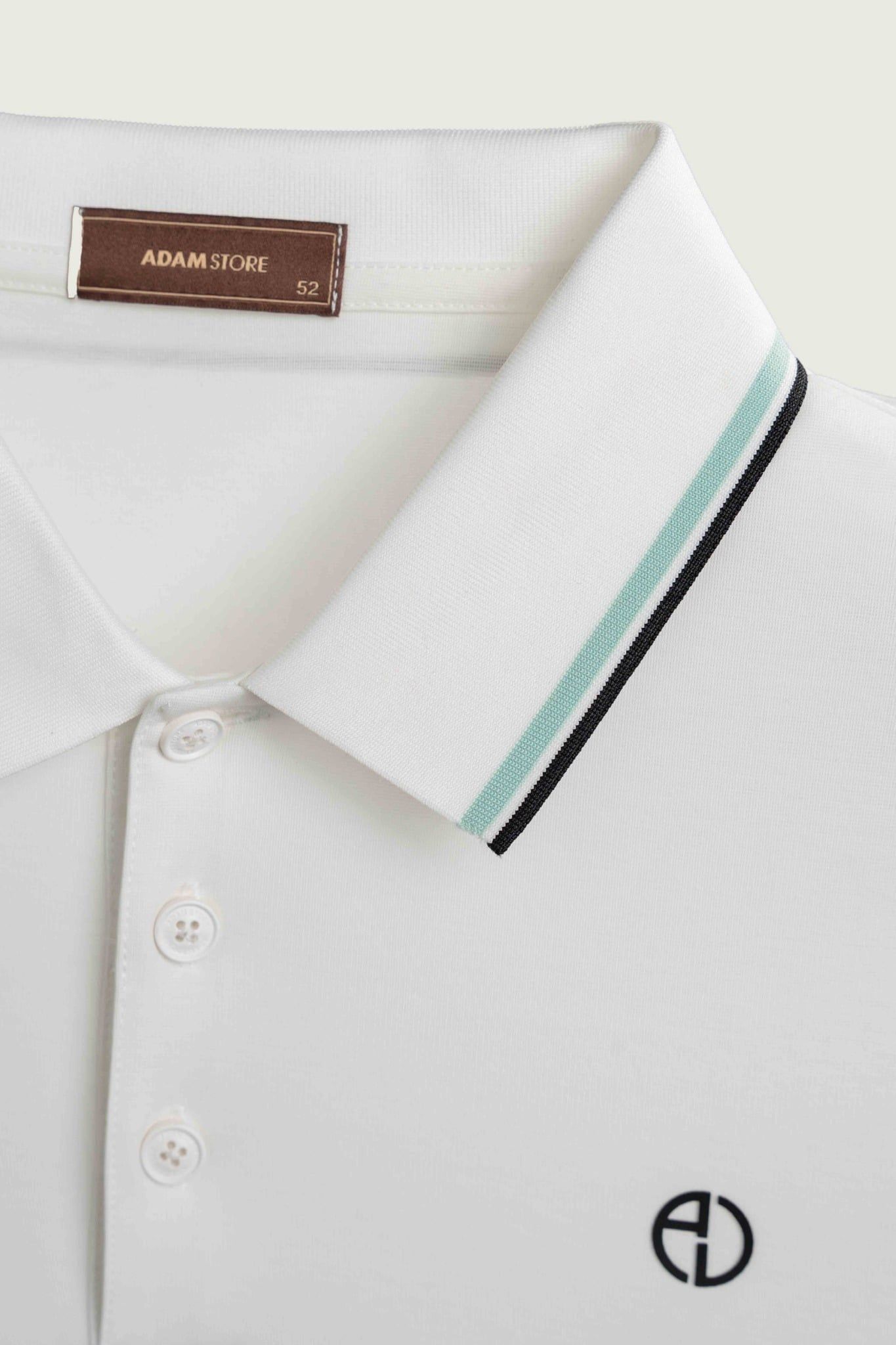 ÁO POLO / TRẮNG, XANH - AP278