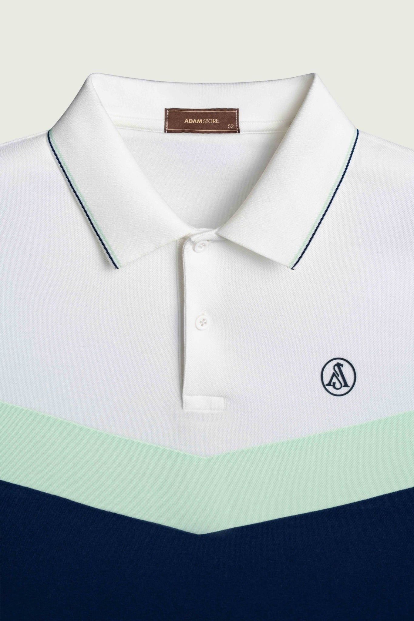 ÁO POLO NGẮN TAY / TRẮNG, XANH TRẺ TRUNG - AP239