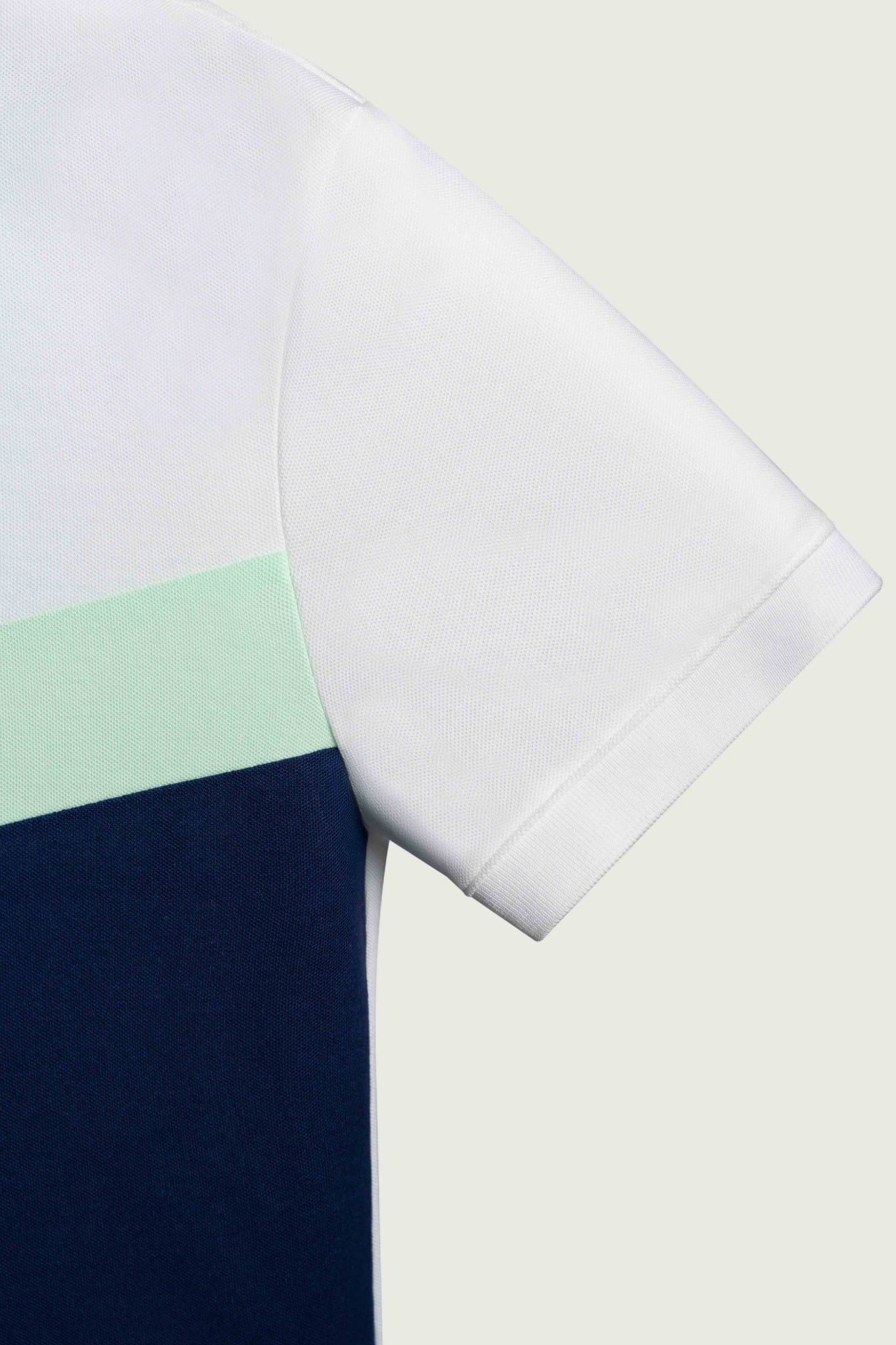 ÁO POLO NGẮN TAY / TRẮNG, XANH TRẺ TRUNG - AP239