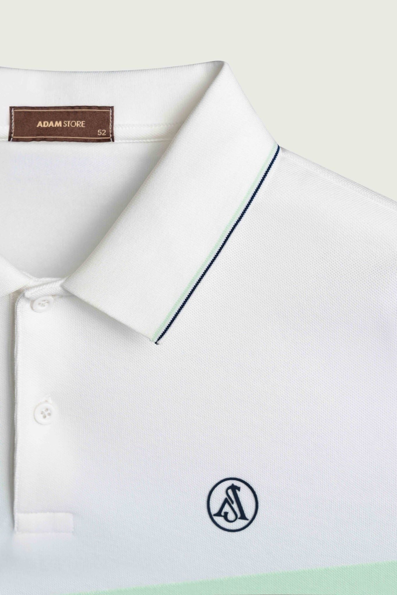 ÁO POLO NGẮN TAY / TRẮNG, XANH TRẺ TRUNG - AP239