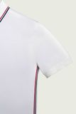  ÁO POLO TRẮNG / VIỀN CỔ ĐỎ, ĐEN - AP252 