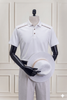  ÁO POLO TRẮNG, VIỀN VAI ÁO - AP451T 