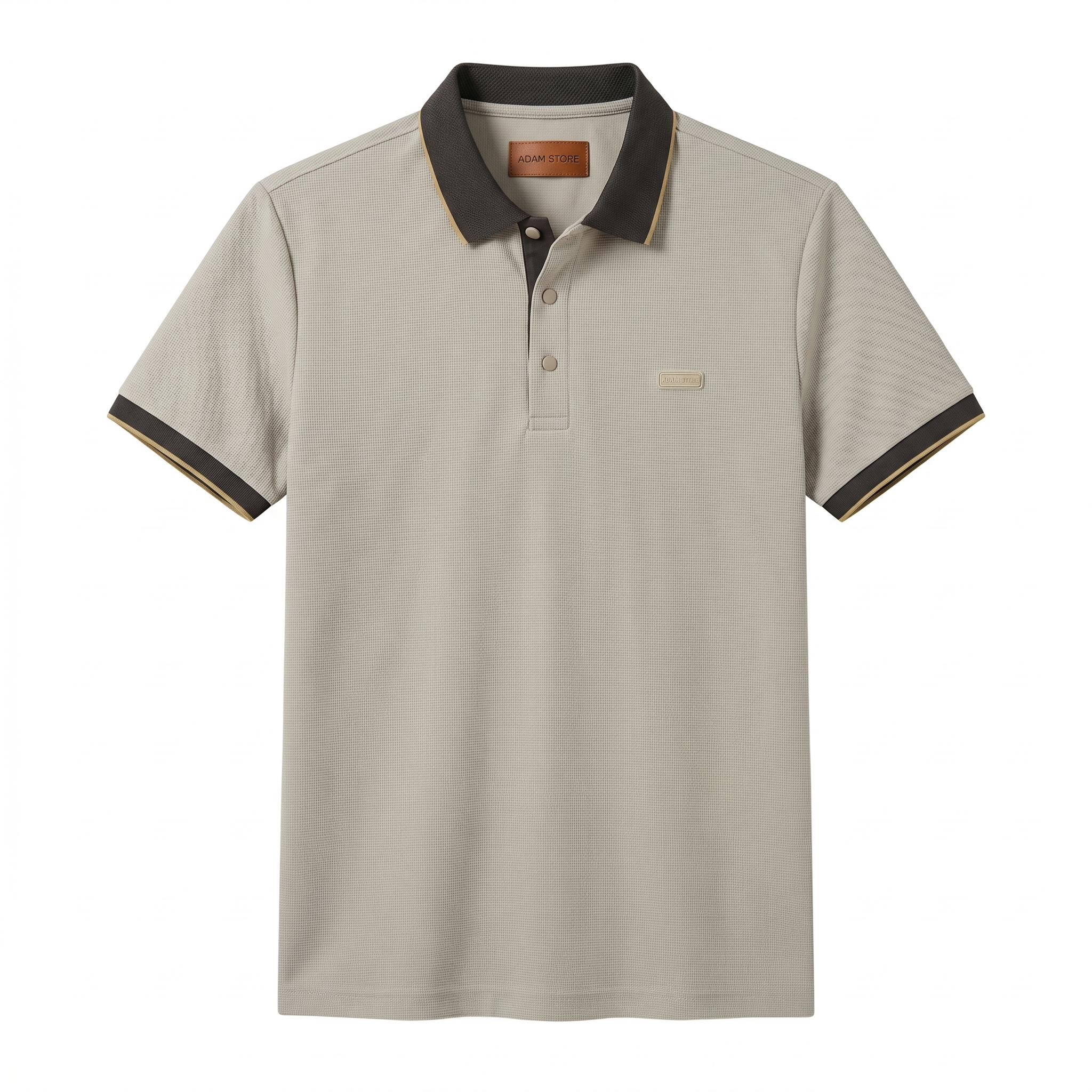 ÁO POLO MÀU GHI - AP455G