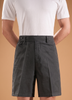  QUẦN NGỐ KAKI, MÀU GHI TRƠN - QNC008G 