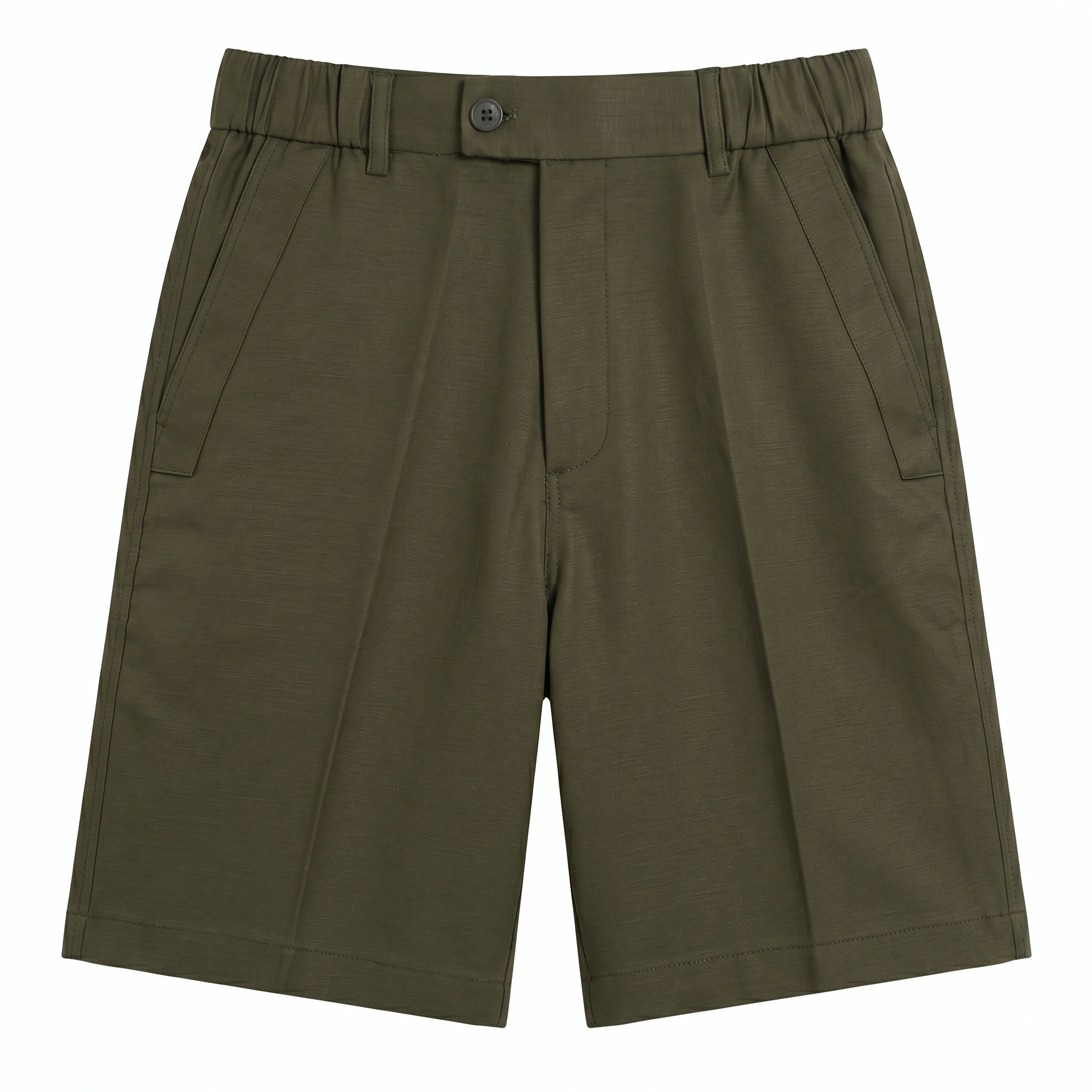 QUẦN NGỐ KAKI, MÀU RÊU TRƠN - QNC007R