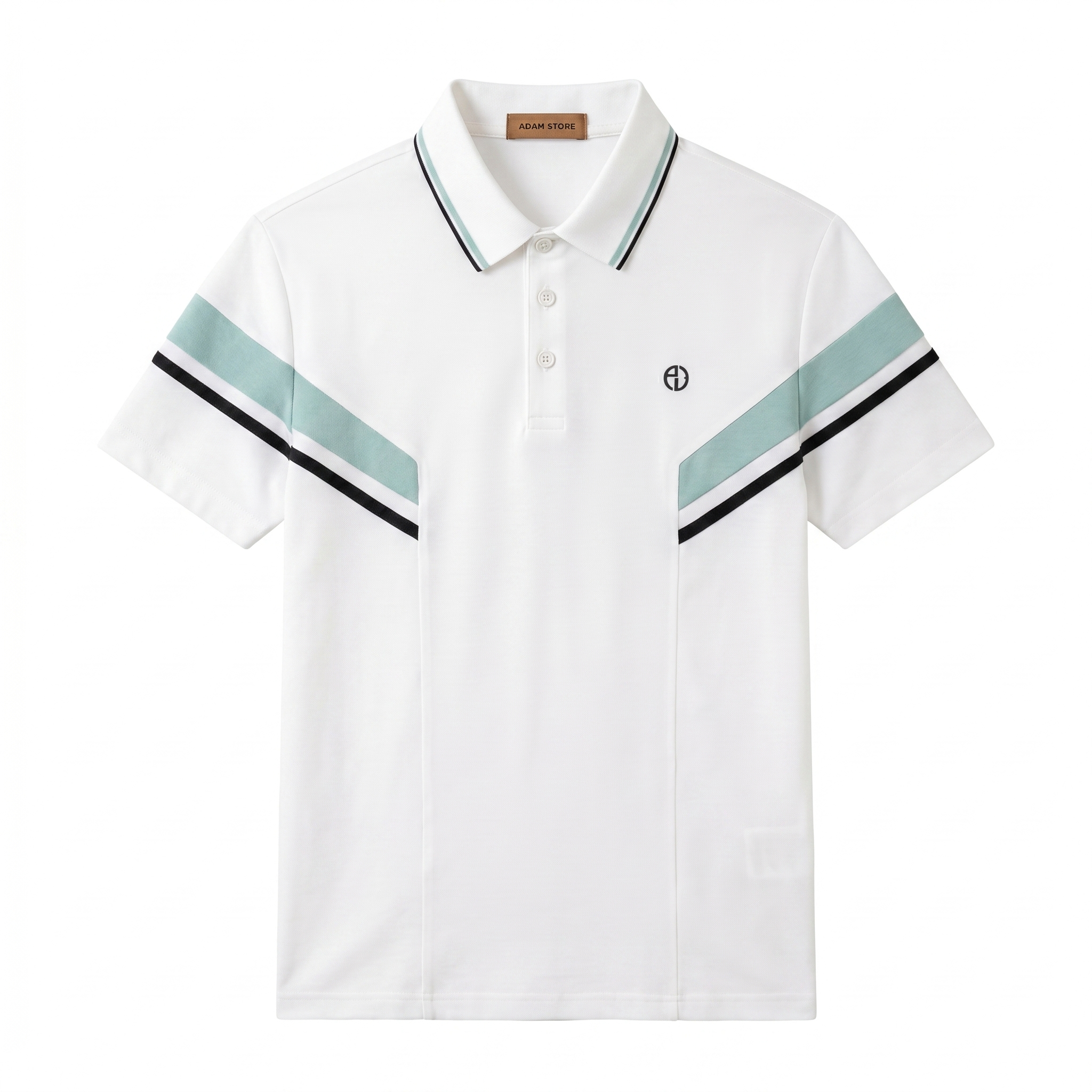 ÁO POLO / TRẮNG, XANH - AP278