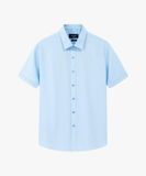  Áo sơ mi cộc tay cơ bản, (Xanh, 43) 