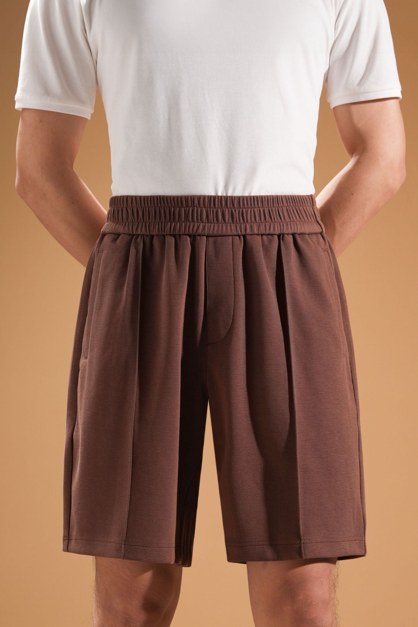 QUẦN NGỐ THUN, MÀU NÂU - QNC006N