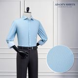  ÁO SƠ MI / XANH PASTEL, PHỐI HỌA TIẾT KẺ VUÔNG NHỎ - SMC202XL 