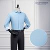  ÁO SƠ MI / XANH PASTEL, PHỐI HỌA TIẾT KẺ VUÔNG NHỎ - SMC202XL 