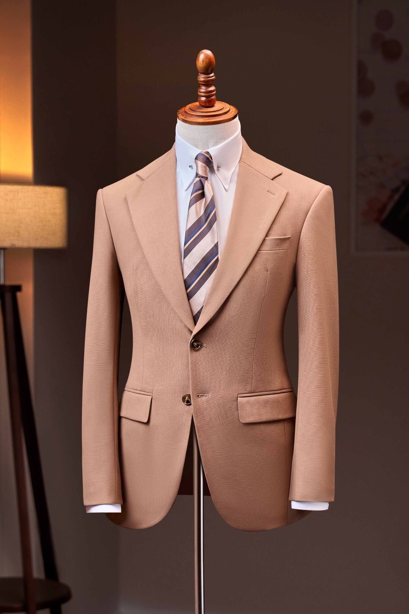 ÁO VEST NÂU NHẠT / PASTEL - AV410