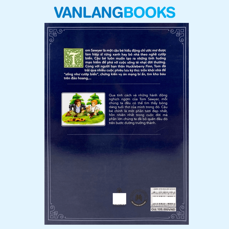 Danh Tác Trong Nhà Trường - Những Cuộc Phiêu Lưu Của Tom Sawyer (Tái Bản 2024)