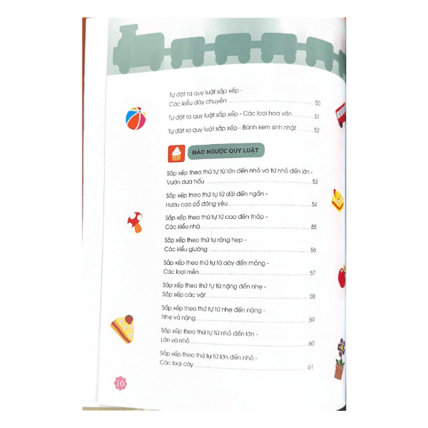 Thiên Tài Toán Học (5 - 6 Tuổi) - Phát Triển Tư Duy Phân Loại Sắp Xếp - Vanlangbooks