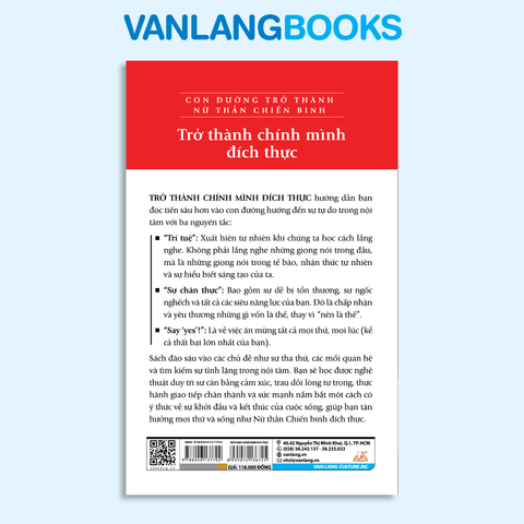 Con Đường Trở Thành Nữ Thần Chiến Binh - Trở Thành Chính Mình Đích Thực - Vanlangbooks