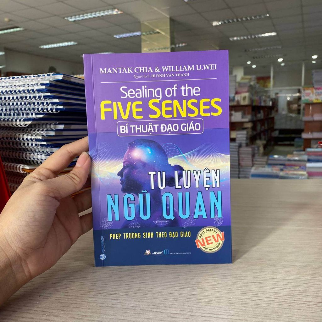 Bí thuật đạo giáo tu luyện ngũ quan ( Tái Bản 2023) - Vanlangbooks