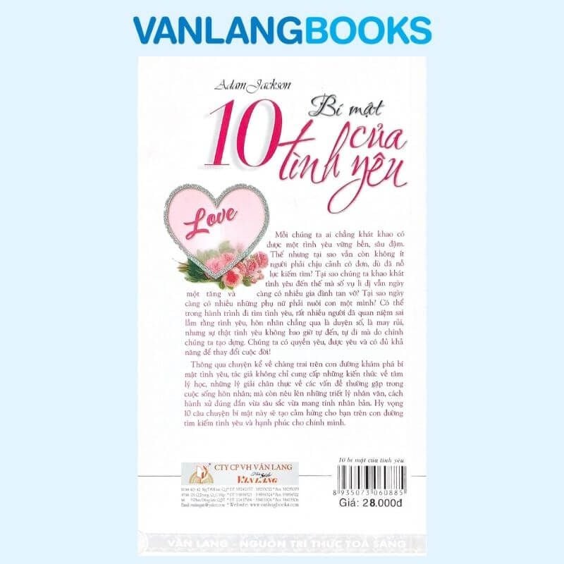 10 Bí Mật Của Tình Yêu - Vanlangbooks