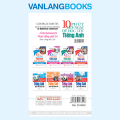 10 Phút Mỗi Ngày Để Học Tốt Tiếng Anh - Hoạt Động Giải Trí (Kèm CD) - Vanlangbooks