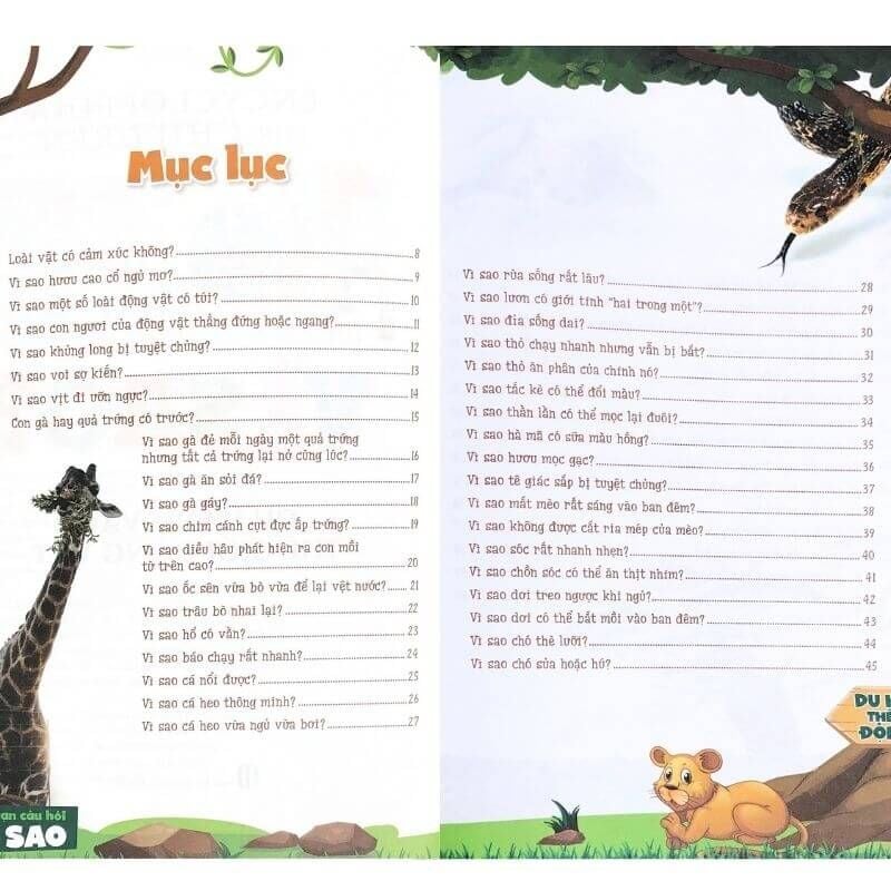 10 Vạn Câu Hỏi Vì Sao? Du Hành Vào Thế Giới Động Vật - Vanlangbooks
