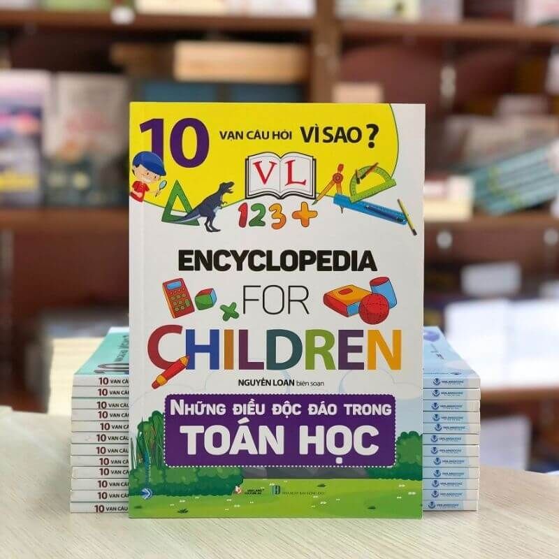 10 Vạn Câu Hỏi Vì Sao - Những Điều Độc Đáo Trong Toán Học (Tái Bản 2024) - Vanlangbooks