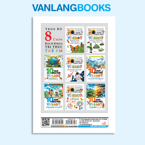 10 Vạn Câu Hỏi Vì Sao - Tự Nhiên Kỳ Thú (Tái Bản 2025) - Vanlangbooks