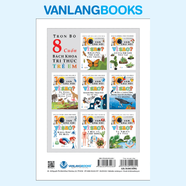 10 Vạn Câu Hỏi Vì Sao? Y Học Và Cuộc Sống -Vanlangbooks