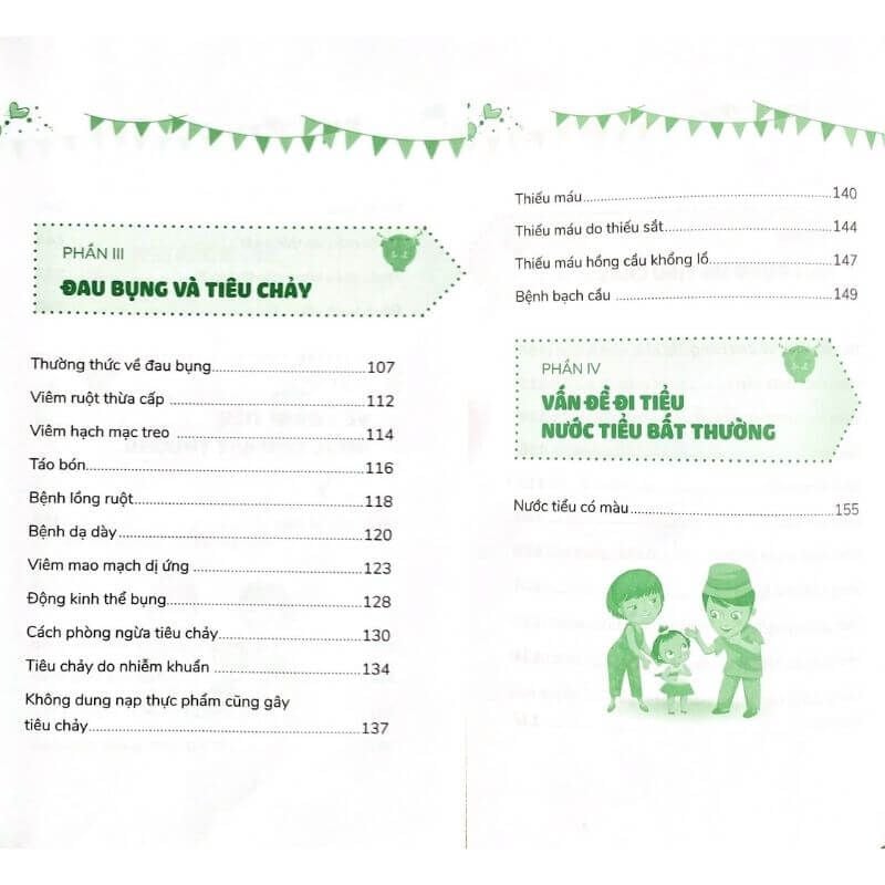 1001 Vấn Đề Nuôi Dạy Con - Các Bệnh Thường Gặp Ở Trẻ - Vanlangbooks