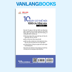 10 Ngày có thể nói 1000 câu tiếng Hoa - Công sở (kèm CD) - Vanlangbooks