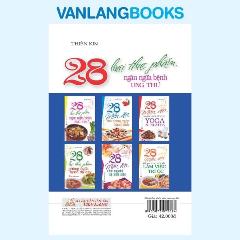 28 Loại Thực Phẩm Ngăn Ngừa Bệnh Ung Thư - Vanlangbooks