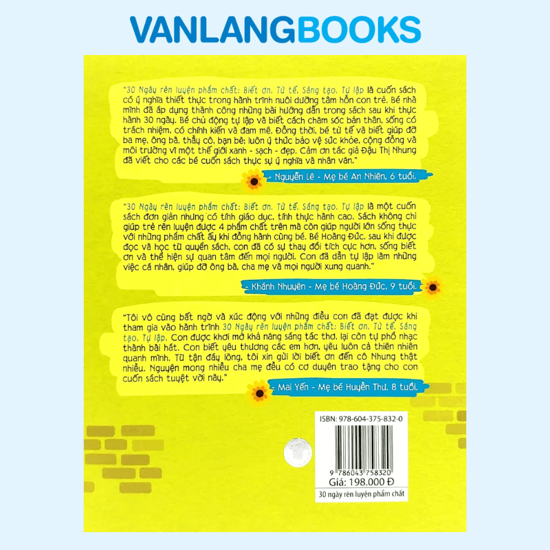 30 Ngày Rèn Luyện Phẩm Chất