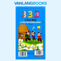 333 Câu Đố Luyện Trí Thông Minh