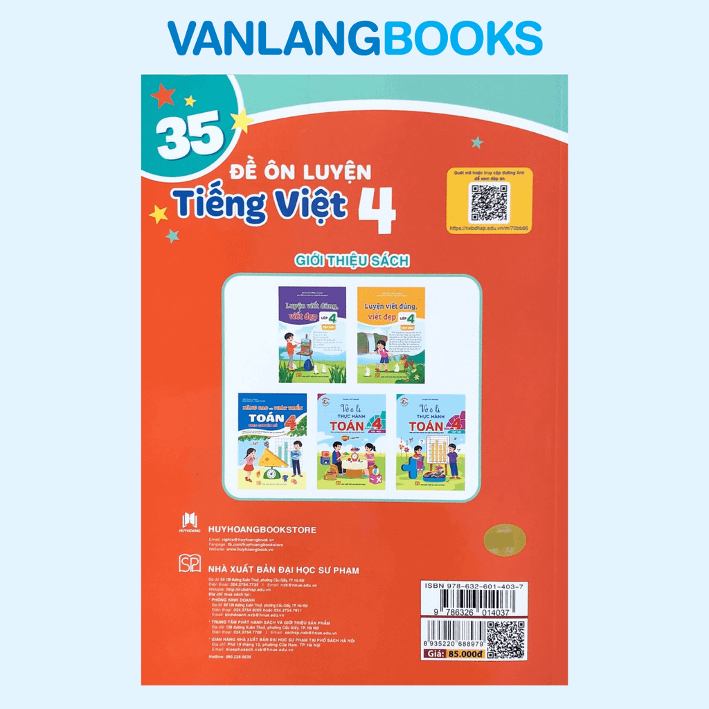 35 Đề Ôn Luyện Tiếng Việt 4 - (Theo Chương Trình GD Phổ Thông 2018)