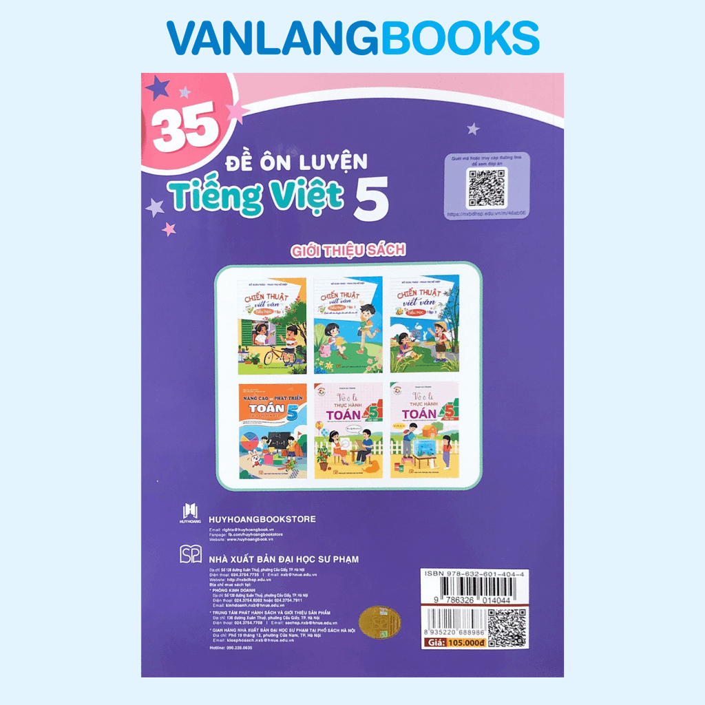 35 Đề Ôn Luyện Tiếng Việt 5 - (Theo Chương Trình GD Phổ Thông 2018)