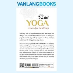 52 Thế Yoga Hiệu Quả Và Dễ Tập (Tái Bản 2024) - Vanlangbooks