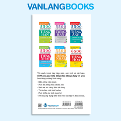5500 Câu Giao Tiếp Tiếng Hàn Thông Dụng (Tái Bản 2021) - Vanlangbooks