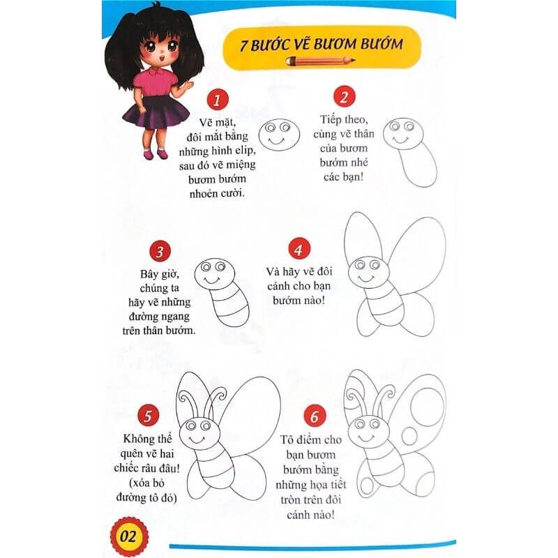 How To Draw - 7 Bước Vẽ Động Vật - Tập 1 - Vanlangbooks