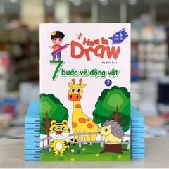 How To Draw - 7 Bước Vẽ Động Vật - Tập 2 - Vanlangbooks