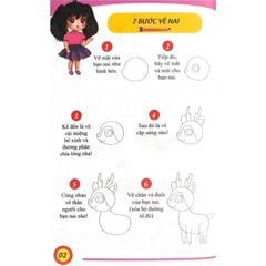 How To Draw - 7 Bước Vẽ Động Vật - Tập 2 - Vanlangbooks